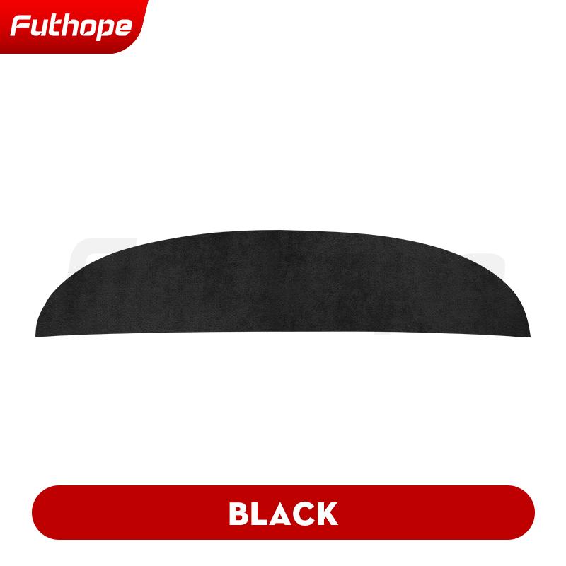 Futhope верхняя фланелевая накладка на приборную панель для Tesla Model 3/Y, солнцезащитный козырек, анти-УФ-защитный коврик для приборной панели, солнцезащитный нескользящий автомобильный коврик