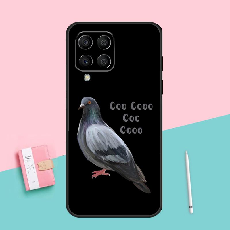 Голуби Птицы Стая Для Samsung Galaxy M53 M33 M32 M16 M06 M12 M55 M15 M35 M14 M34 M54 M11 M21 M31 M13 M52 Чехол
