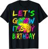 Let's Glow Party It's My Birthday Design Great Unisex T-shirt