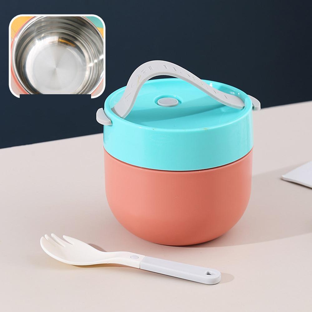 600 мл Изолированная чашка для супа Дофамин Нержавеющая сталь Ланч-бокс Контейнеры Термос Хлопья для завтрака