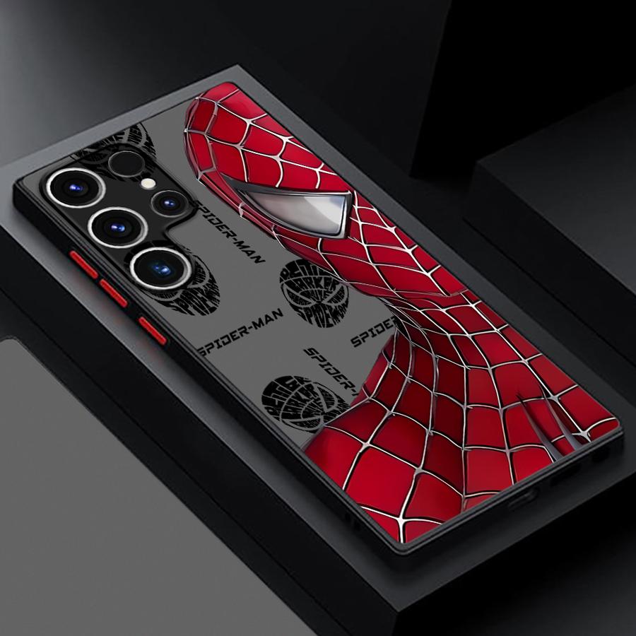 Чехол для Samsung Galaxy S26 S22 S23 FE S20 S25 Ultra S21 S24 Plus Note 20 10+ Funda Чехол для телефона Marvels Человек-паук Веном