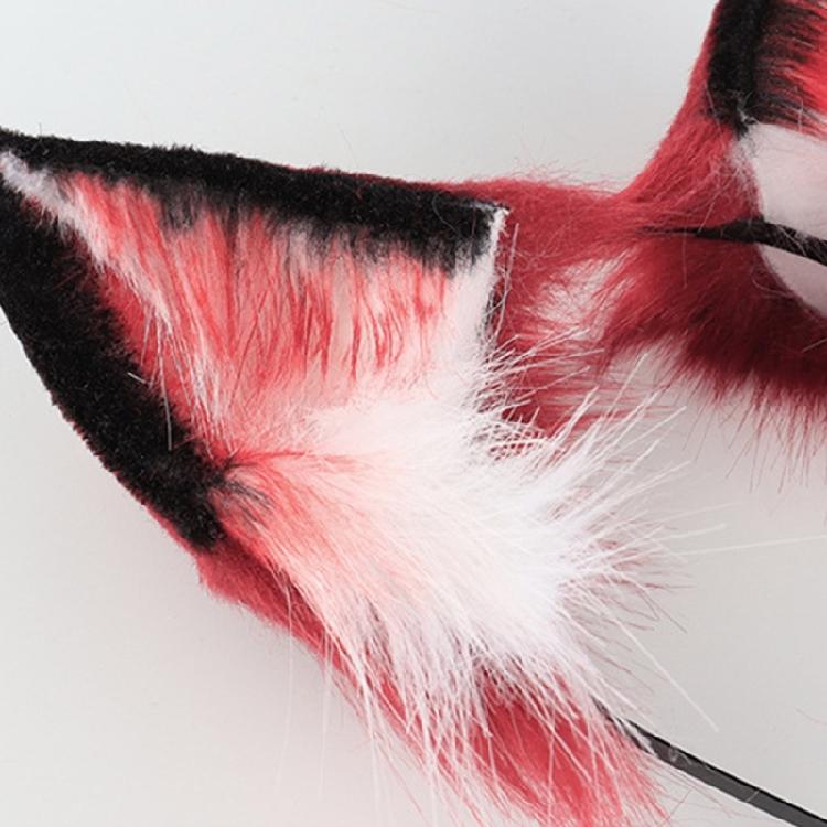 Foxes Cosplay Costume Foxes Ears Tail Halloween Party Foxes Ears Headband Tail