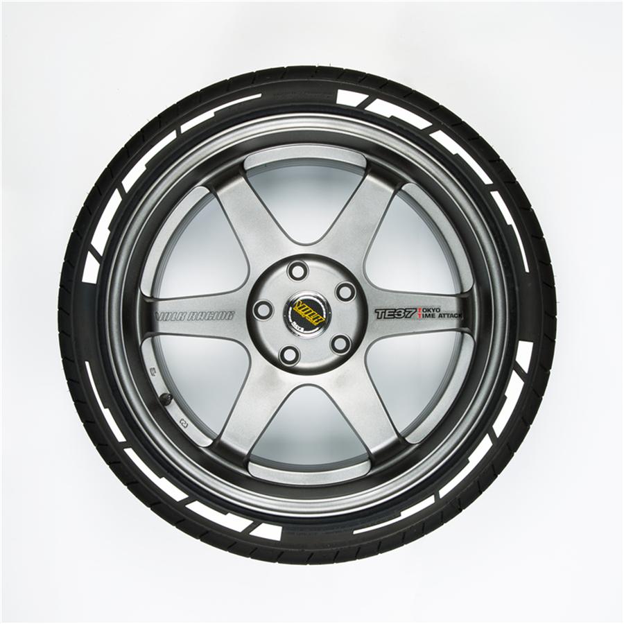 3D Светоотражающий Набор Букв для Шин 8 Групп 4 Шины