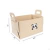 Felt Storage Basket Car Trunk Cargo Accessories Foldable Bin Organizer Box for Camping