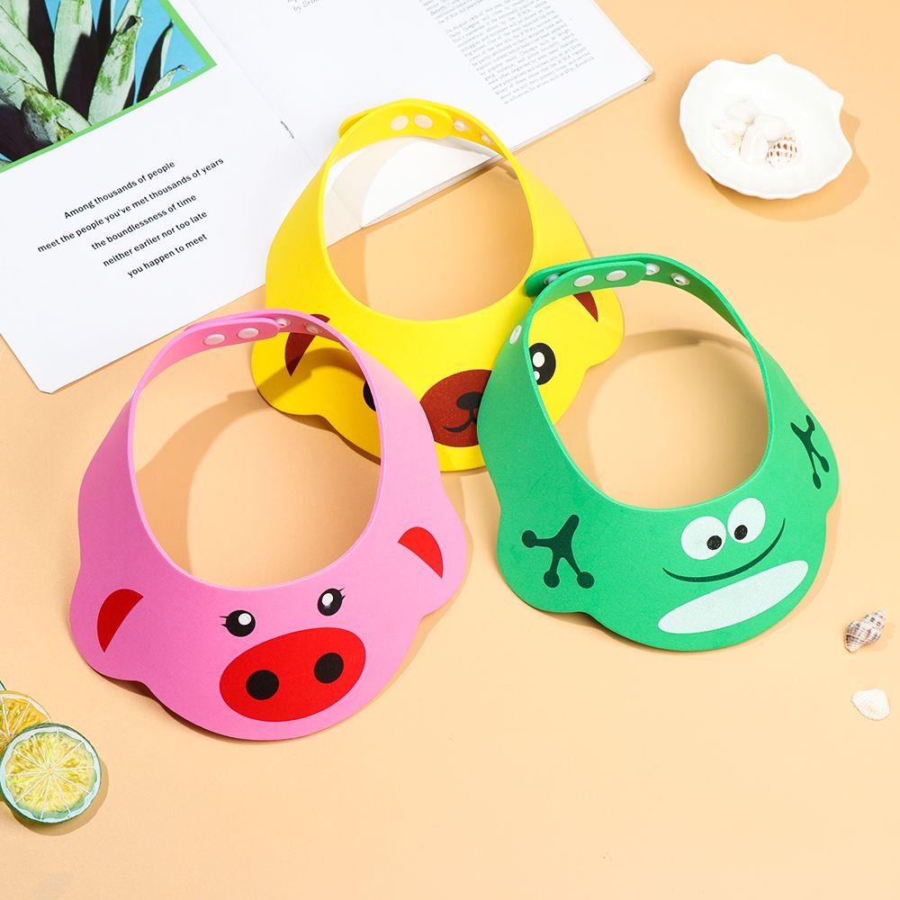 Adjustable Waterproof Eye Protection Wash Hair Shield Baby Shower Hat Shampoo Cap Bath Visor