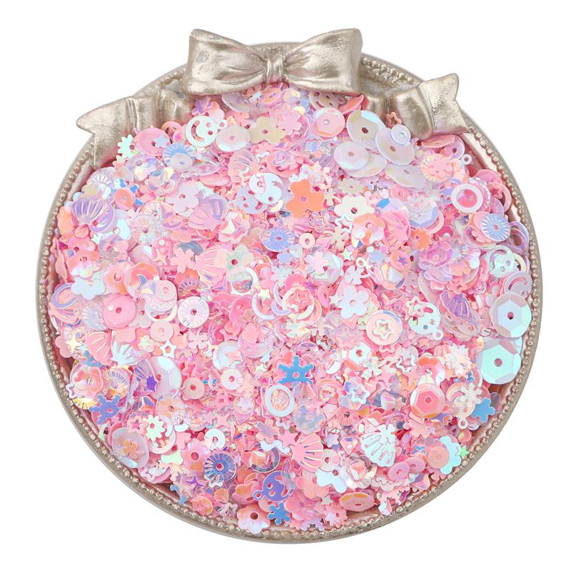 20g/Bag Mixed Shapes Loose Sequins for Nail Decoration Art Craft DIY Scrapbooking Garment Sewing Accessories