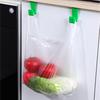 Мультяшные крючки из строительных блоков для подвешивания мусорных пакетов, пластиковых пакетов на дверцы шкафов, простая установка, организация дома и кухни, многоцелевая хозяйственная вешалка