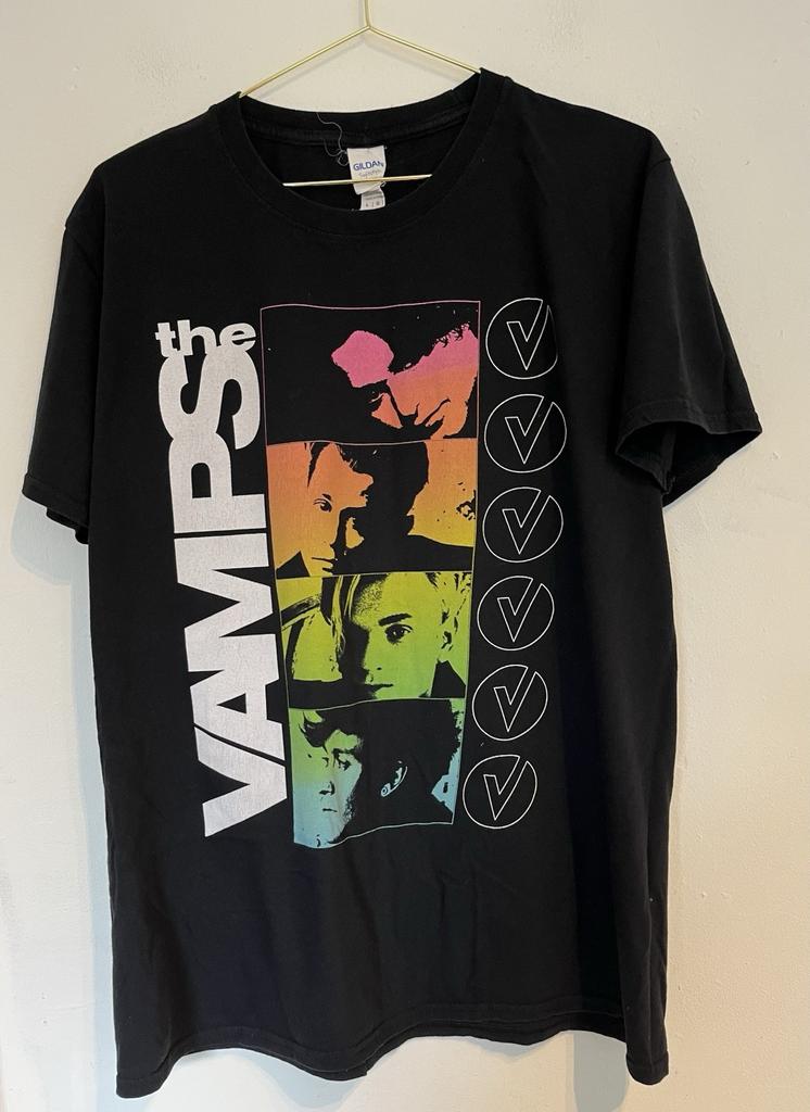 The Vamps Shirt Large Middle Of The Night Tour 2017 Black Pop Band Boyband