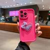 3D Love Heart Bow Silicone Soft Phone Case For iPhone 16 15 14 Pro Max 13 12 11 Pro X XS XR 7 8 Plus SE2 Shockproof Candy Cover