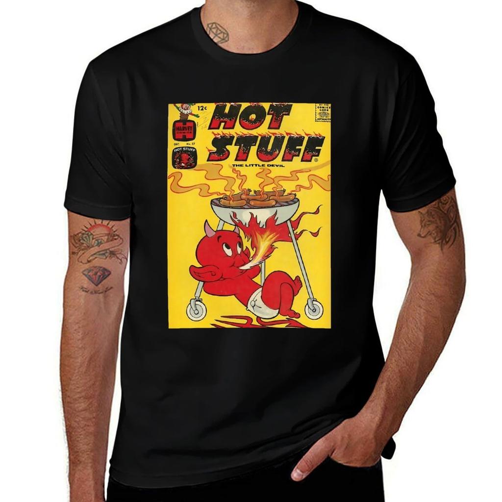 Hot Stuff The Little Devil Tshirt Blanks Vintage Clothes Fashion Shirts Anime Tshirt Shirts Unisex Graphic