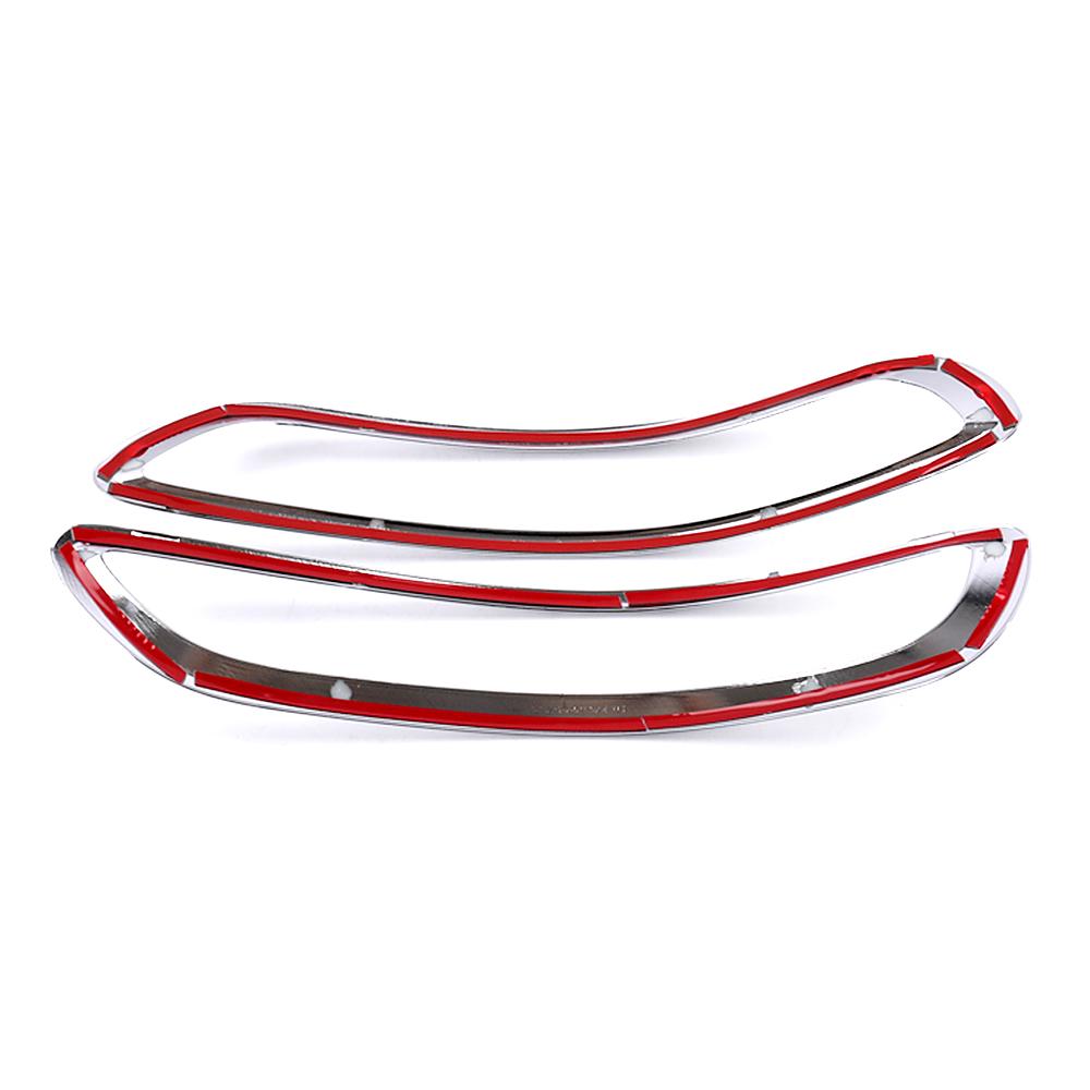 Для Kia Sportage QL 2015-2019 хромированная задняя противотуманная фара, рамка противотуманной фары, наружное украшение из АБС-пластика