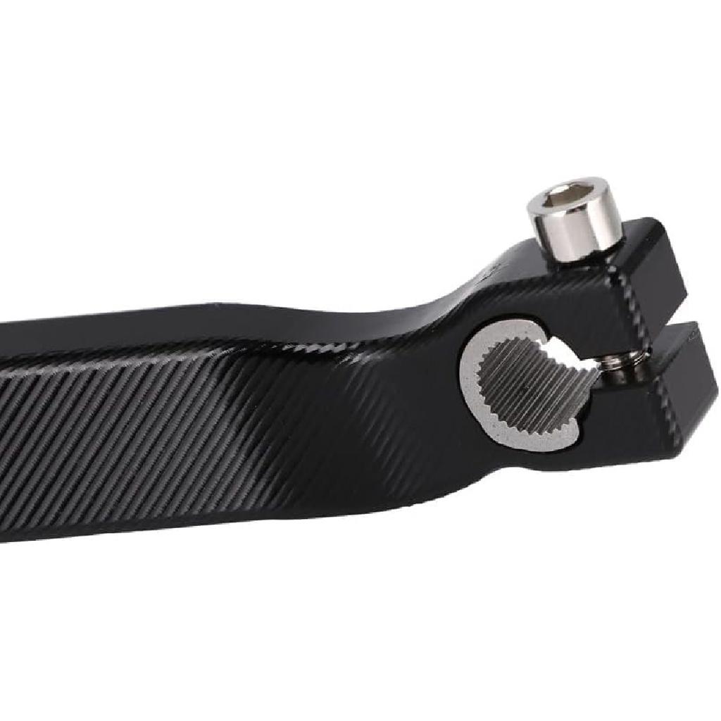 JFG RACING Мотоциклетный рычаг переключения передач складной наконечник ЧПУ для KLR 650 KLR650 2021-2023 Черный