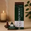 Patchouli Backflow Incense Cones Jumbo 42g Golden Nag