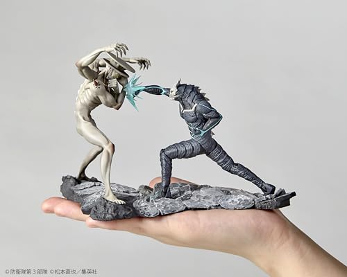 Kaiyodo Аниме "Кайдзю Но. 8" Кайдзю Но. 8 против. Кайдзю Нет. 9 ПВХ Раскрашенная Полная Фигурка Масштаба 1/18