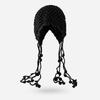 Handmade Ear Protection Hat Tassel Pullover Hat Cute Knitted Hat  Women