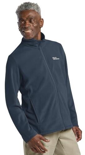Куртка Jack Wolfskin Taunus FZ Men Fleecejacket blue midnight sky