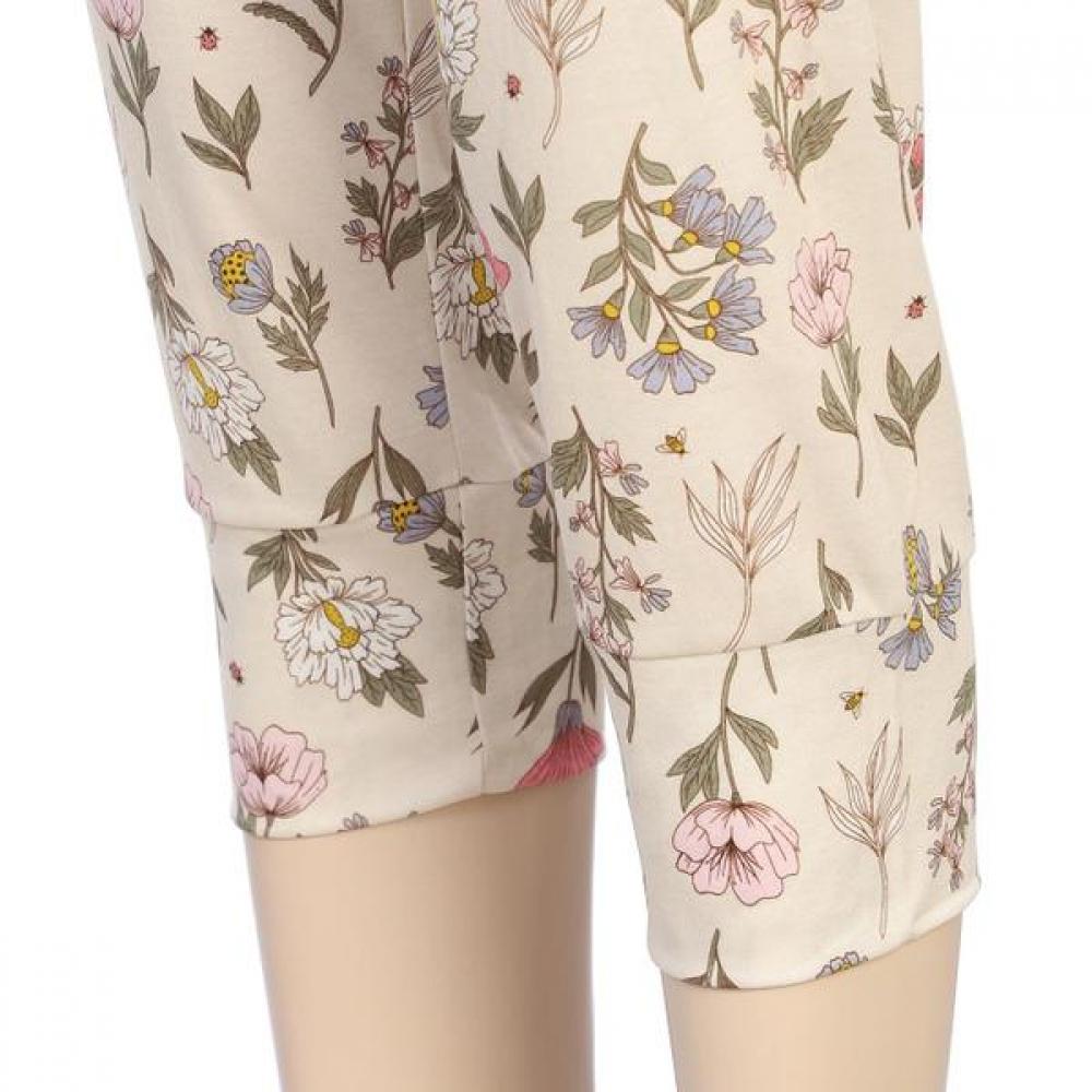 Barbara Women S Flower Cool Cotton Modal Homewear Set Gwp1033e