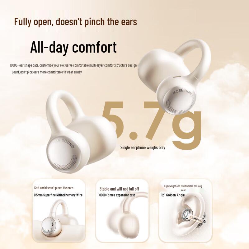Edifier Paipai Open-Ear True Wireless Headphones with OLED Display