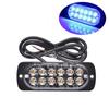 12 LED Strobe Lights Emergency Flashing Beacon Warning Light 12V 24V Stroboscopes For Auto DRL Car Truck Police Amber Red Blue