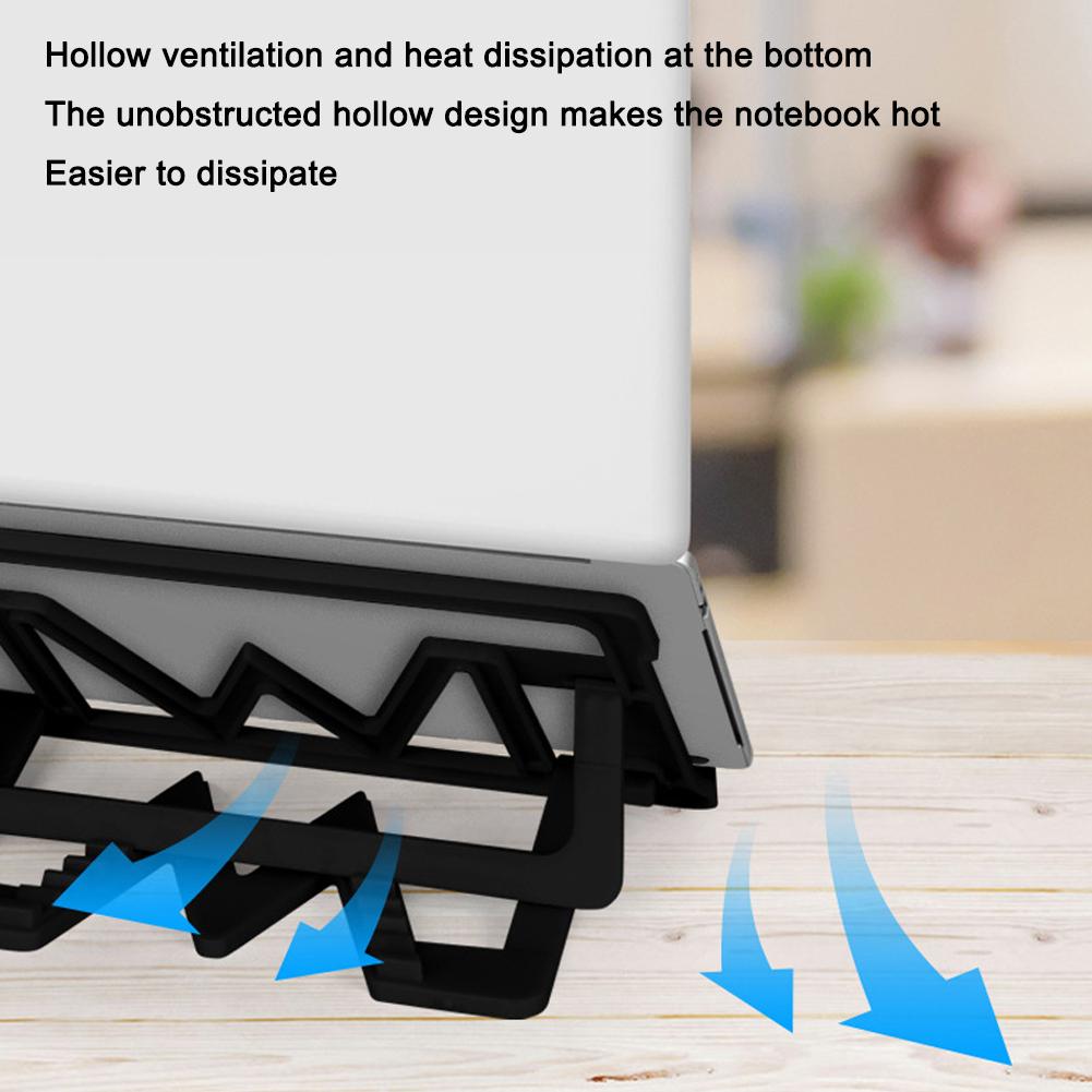 Xiaomi Foldable Heightened Laptop Stand Portable Heat Dissipation Riser for Desk Compatible with Laptops/Tablets