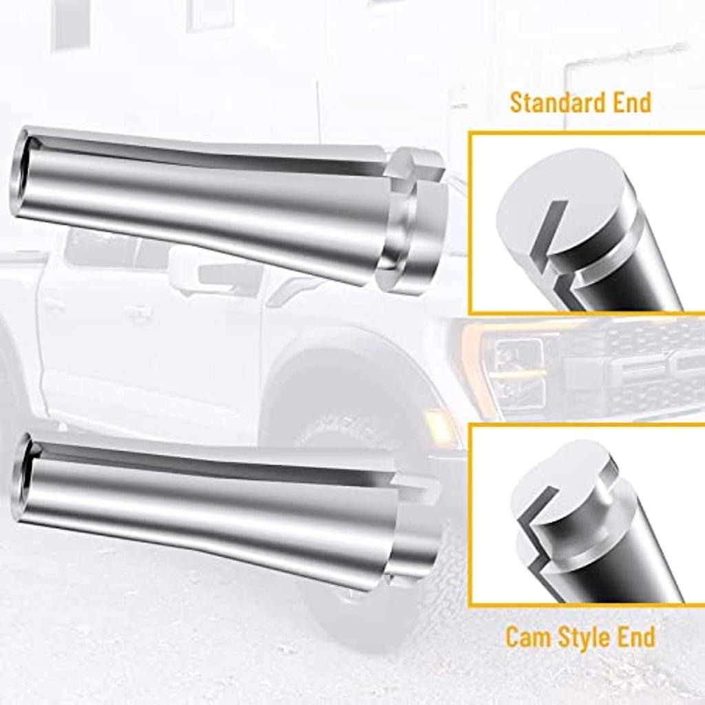 Ремонтный комплект троса дверной защелки Ford с 8 концами - инструмент для ремонта концов троса замка алюминиевой защелки для Ford F-150 F-250 F-350 E-series Ranger Expedition Excursion