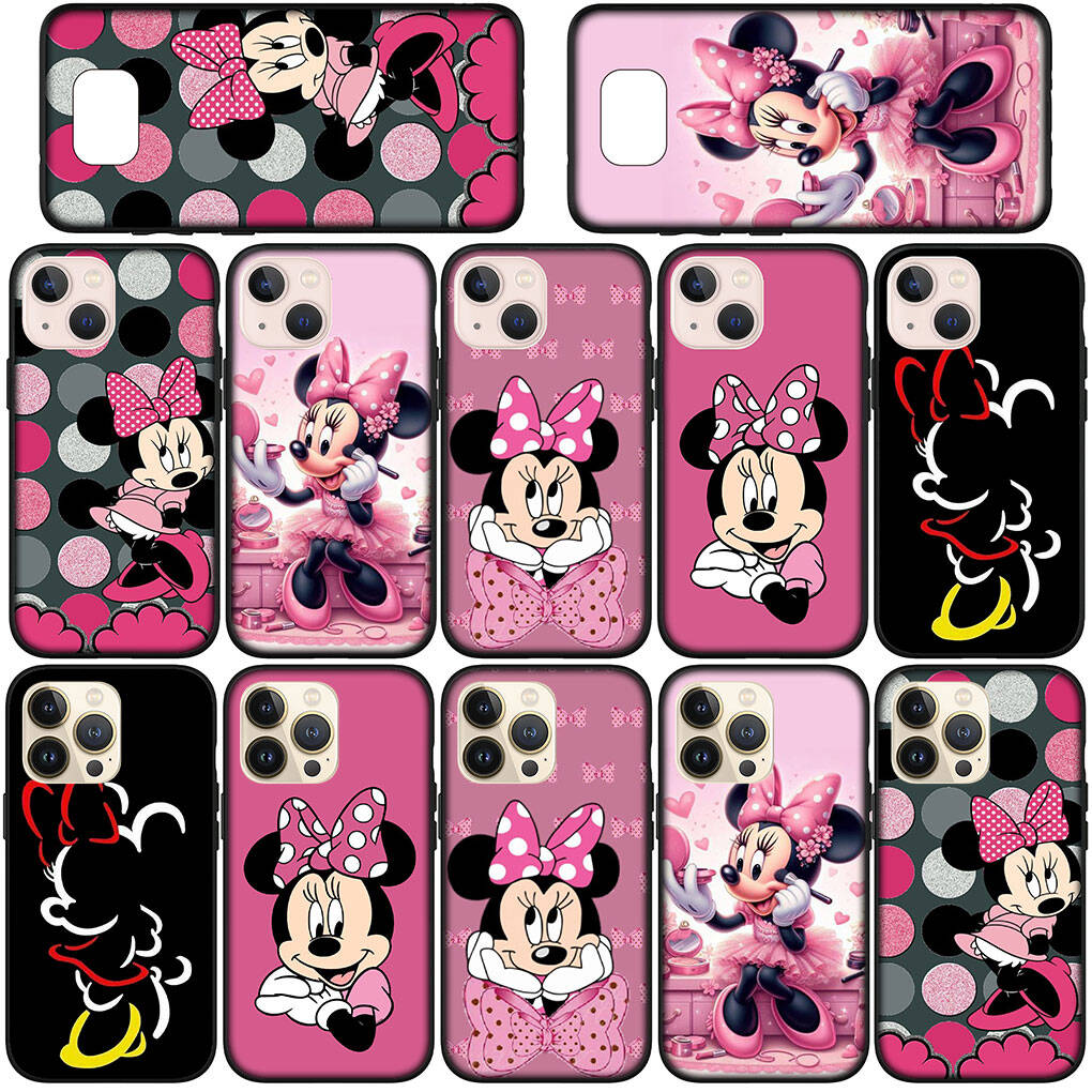 for iPhone 17 16 15 Xiaomi Poco F7 F8 X7 X6 C85 C75 C71 M8 Redmi Note 14 13 12 11 Pro Max 14C 13C 15C A3 A4 12C Phone Case Poster Minnie Mouse Cover