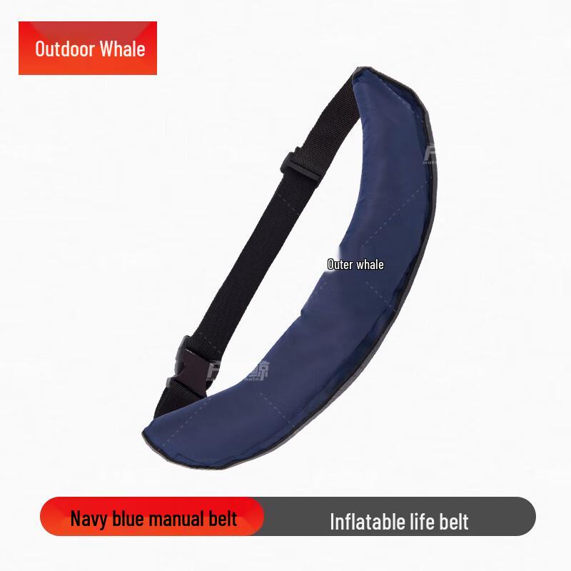 Outdoor Whale Inflatable Life Belt for Adult Water Rescue