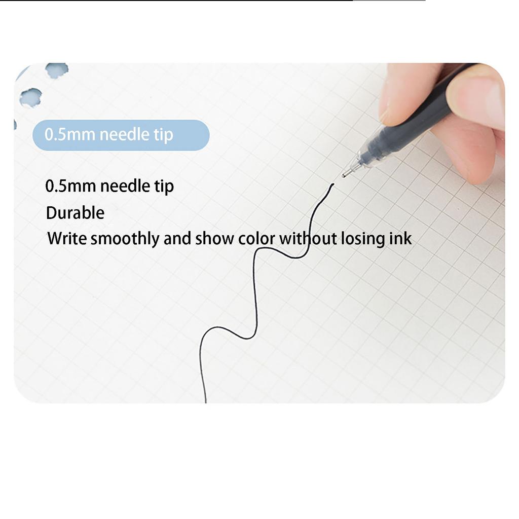 Multi-color Pens Large-capacity Color Pens 9 Sets Of Stationery 10ml