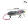 Приманка для мышей Искусственная пластиковая приманка для мышей Swimbait Rat Pike Bass Minnow Floatingbaits Fishing Tack Accessories