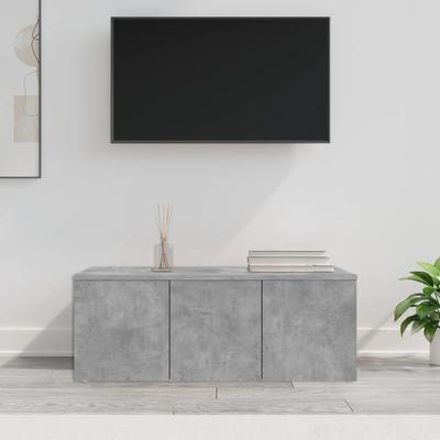 vidaXL TV-Schrank Betongrau 80x34x30 Cm Holzwerkstoff