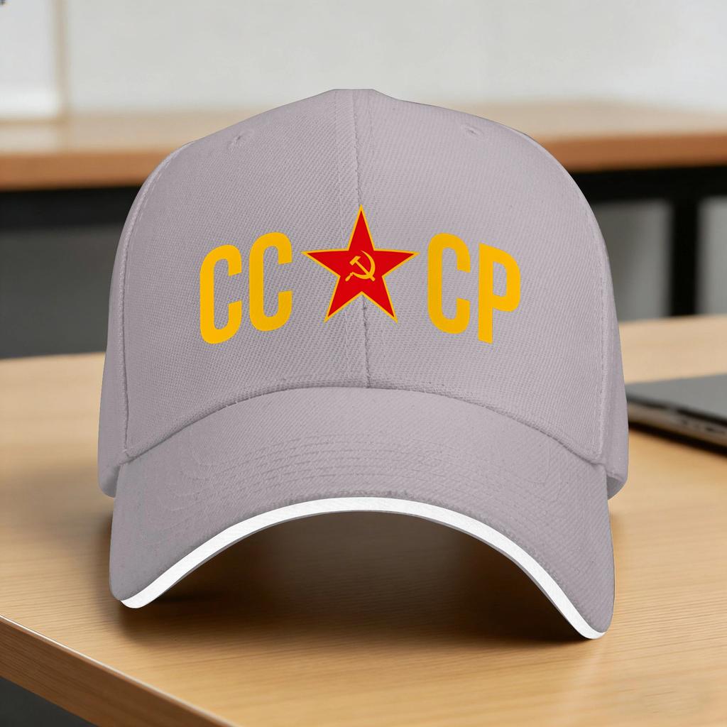 СССР, Звезда, Серп и Молот Солнце Бейсболка Летняя Мужская Дизайн Тракер Кепка Высокое Качество Ретро Бег Хиппи Snapback Кепка