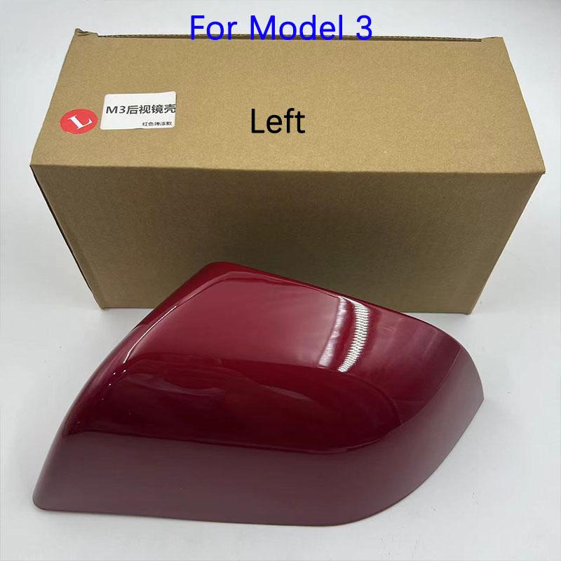 For Tesla Model 3 2017-2026 Highland Model Y 2020-2024 Rearview Mirror Cover Door Side Rear View Mirror Shell Replacement Caps