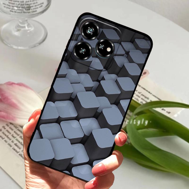 For ZTE Nubia V60 Case Fashion Soft Silicone TPU Phone Protective Cover For ZTE Axon 60 Fundas Blade V60 Shockproof Bumper Cases