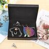 Special-shaped Diamond Painting DIY Butterfly Resin Jewelry Box Containers Desktop Decorative Storage Organizer Case Dropship