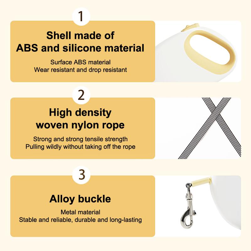 Неспутывающийся выдвижной поводок для собак, прочный, не спутывающийся, против побега, для домашних собак, переносной поводок для прогулок, товары для животных