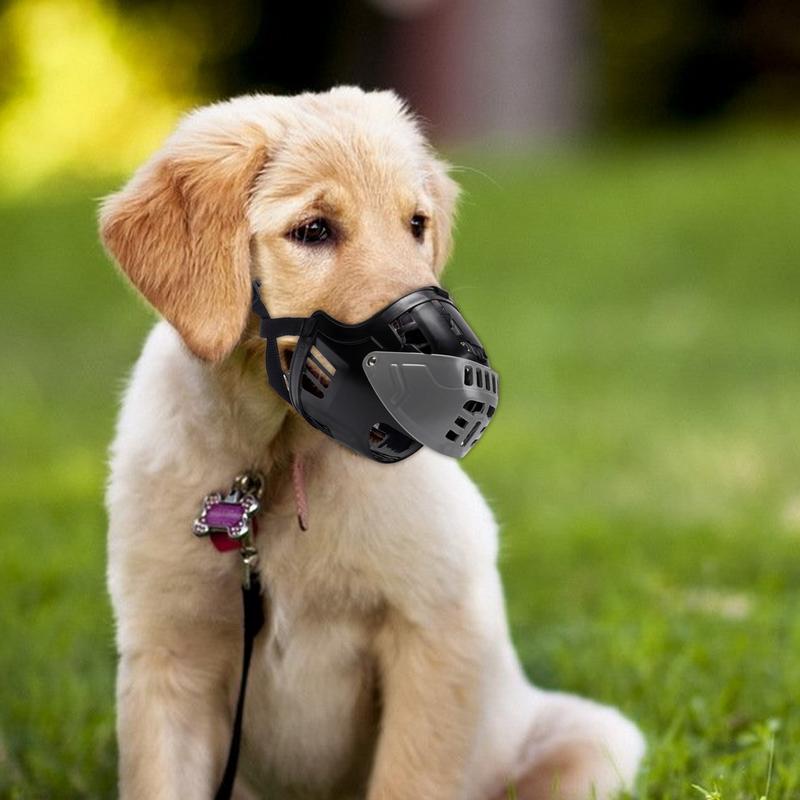 Регулируемый намордник для собак, защита от укусов, защита рта собаки, можно пить воду, дышащий защитный намордник для собак, защита от укусов