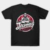 Мужская черная футболка с принтом Jason’S Deli Печать на бумаге для трансфера без вырезания Хлопковая футболка