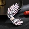 High-End Sense Of Design, Elegant Luxury Temperament, High-End Austrian Crystal Temperament, Wing Coat Brooch, Anti-Light