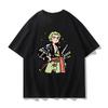 One Piece Print Tshirt Luffy Solon Casual and Comfortable Cotton Parentchild Outfit