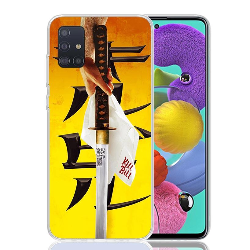 Чехол для телефона Kill Bill для Samsung Galaxy A52 A32 A22 A12 A02S A50S A30S A51 A31 AA71 Note 20 Ultra 10 S10 Plus Galaxy A52 A42 A32