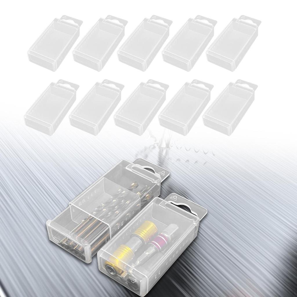 10 шт., ящик для хранения сверл, контейнер для зенковки, телескопический регулируемый