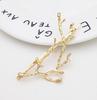 Creative Personality Metal Antler Twig Alloy Unique Hairpin Wild Fashion Princess Clip Gift Bride Hair Accessories For Women