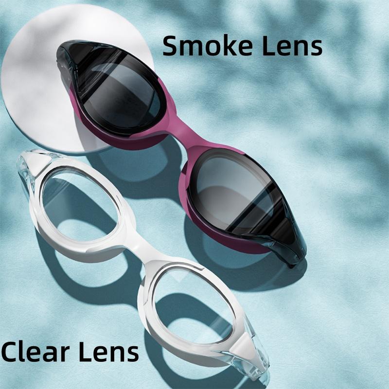 Унисекс Профессиональные очки для плавания для соревнований, Защита от запотевания и Водонепроницаемые очки для плавания для взрослых