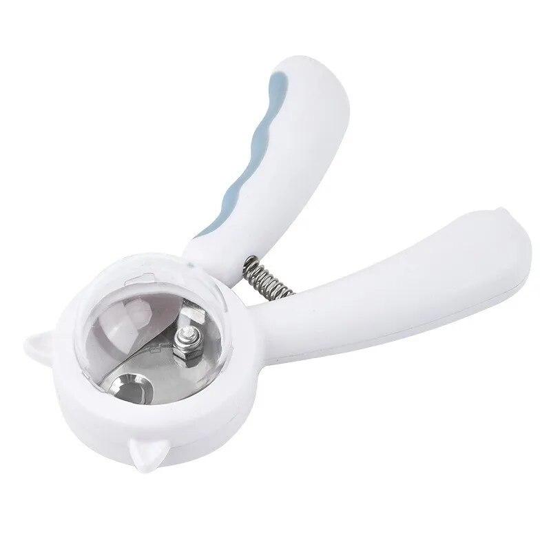 Профессиональная машинка для стрижки ногтей для домашних животных, резак с защитой от брызг, ножницы для стрижки, триммер для животных, когти, принадлежности для собак