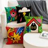 Cartoon Decorative Pillowcase Car Ornaments Office Living Room Sofa Home Pillowcase