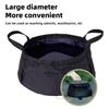 Portable Foldable Water Basin Large Capacity Storage Basin Stable Leak-Proof Design Folding Washbasin