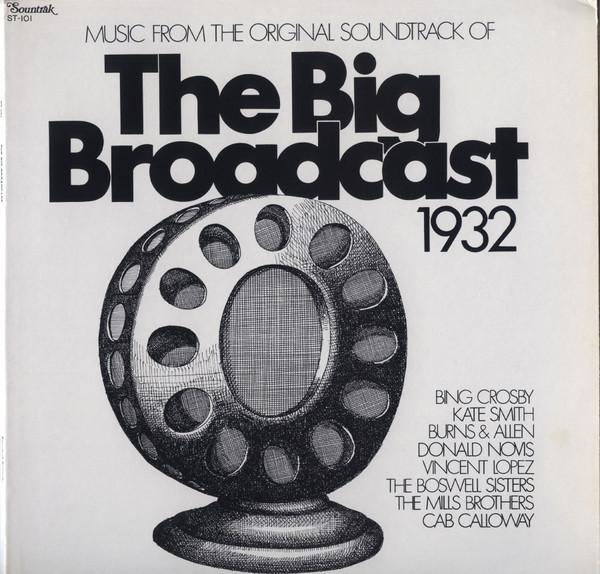 LP Пластинка РАЗНЫЕ ИСПОЛНИТЕЛИ - Большой эфир 1932 ST101 Саундтрек 1974 США Джаз Б/У