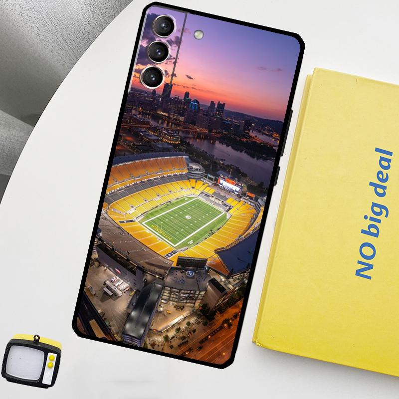 Чехол для телефона Футбольный стадион Для Samsung Galaxy S25 Ultra S20 S21 S22 S23 Plus S24 Ultra S9 S10 S25 FE Чехол