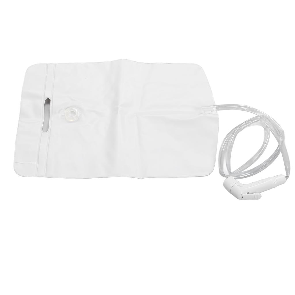 Прикроватная сумка для воды для душа, портативная сумка для душа для кемпинга, надувная раковина для шампуня для пожилых людей