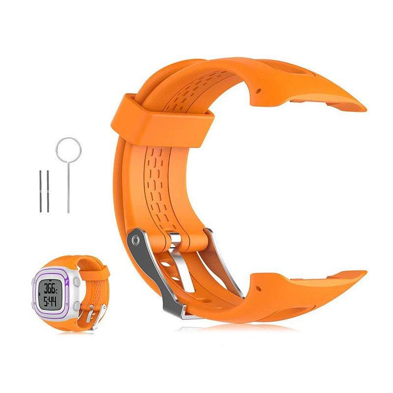 Soft Silicone Replacement Watch Band for Garmin Forerunner 10/15